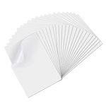 YOUHOOL A4 Sticker Paper for Printing Printable Vinyl Sticker Paper Matte Self-Adhesive Sticker Waterproof Sheet for Inkjet Printer and for Cricut Maker