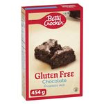 BETTY CROCKER Gluten Free Chocolate Fudge Flavour Brownies Mix, 454 Grams Package of Brownies Mix, Baking Mix, Tastes Like Homemade, Easy To Bake