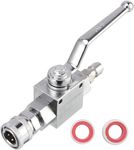 High Pressure Washer Ball Valve Kit, 3/8 Inch Quick Connect for Power Washer Hose, 4500 PSI