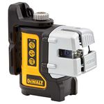 DeWalt DW089CG-XJ Self Levelling 2 Cross Laser Level (Horizontal line, side vertical), Green