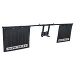 Tow Tuff TTF-242425AMF Universal-Mounts Mud Flaps for Towing - Protects Trailers, Boats, Campers, Fish Houses - Adjustable!