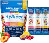 Hyburst Energy + Hydration Amplifier — Multivitamin Electrolytes Powder Packets — Vitamin D3 K2 — B6 B12 Vitamins Complex — L-Theanine Caffeine Free Energy Drink Powder — 15 Hydration Packets