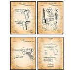 Famous Handgun Wall Art Patent Prin