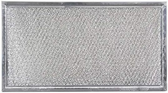 Filter Everything Replacement Microwave Grease Filter Compatible with Whirlpool 8206229A – 5-7/8 x 10-5/8 x 3/32 – Aluminum Filter – 1-Pack