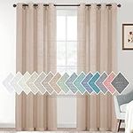 H.VERSAILTEX Linen Sheer Curtains 8
