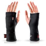 THE HEAT COMPANY - MERINO TUBE - Fingerless Merino Gloves - Premium Quality – Wrist Gaiters For Women & Men - Wrist Warmers: Half Finger Gloves for Winter - Size: X-LARGE