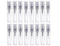 Hunky Dory 12pcs 5ml Mini Clear Transparent Empty Plastic Pocket Pen Spray Bottle Refillable Bottle Sanitizer, Toner, Perfume, Lotion, Moisture, Oil, Costemic, Travel use(Pack of 12)