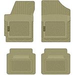 PantsSaver Custom Fits Car Floor Mats for Lexus HS 2012, Front & 2nd Seat Heavy Duty Floor Mats (4PC), All Weather Protection for Vehicle, Tan