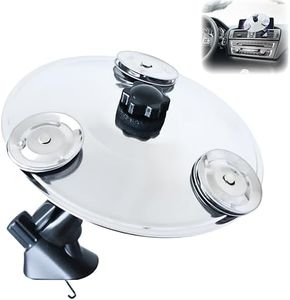 Car Crash Cymbal – Mini Dashboard Drum Toy with Air Vent Clip, Funny and Durable Car Cymbal Air Vent Accessory for Drivers, No Tools Required