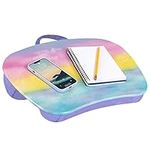 LAPGEAR MyStyle Portable Lap Desk with Cushion - Sunset Watercolor - Fits up to 15.6 Inch Laptops - Style No. 45321