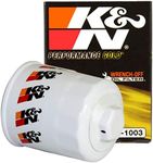 K&N Premium Oil Filter: Protects your Engine: Compatible with Select TOYOTA/LEXUS/SUZUKI/CHEVROLET Vehicle Models (See Product Description for Full List of Compatible Vehicles), HP-1003