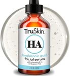 TruSkin Hyaluronic Acid Serum for Face + 7 Ultra Hydrating Ingredients – Best Face Serum for Moisturizing, Plumping & Smoothing of Fine Lines, 2 fl oz