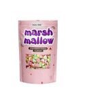 Veganic Rainbow Heart Shape Marshmallows -175g (80 Pieces) | Strawberry/Vanilla Flavour | Marshmallow Candy For Kids And Adults