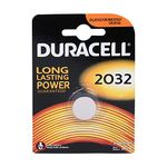 Duracell Specialty 2032 Lithium Coin Battery 3V, Pack of 2 (DL2032/CR2032) Designed for use in keyfobs, Scales, wearables and Medical Devices