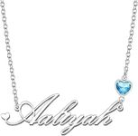 Kraven Personalized Dainty Name Nec