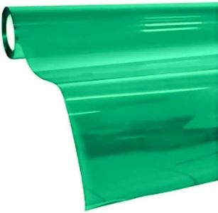 VViViD Transparent Colorful Vinyl Window Tinting Sheets (1.49ft x 5ft, Green)