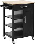 HOMCOM Kitchen Island, Compact Kitc