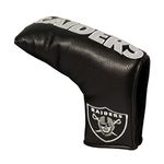 Team Golf NFL Oakland Raiders Club Vintage Blade Putter Headcover, Fits Scotty Cameron, Taylormade, Odyssey, Titleist, Ping, Callaway