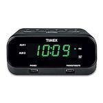 Timex Alarm Clock with USB Charging