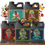 Cronk Nutrients Big Bud Kit: Complete Nutrient System – Micro, Grow, Bloom, Bud Booster & CalMag – Best Indoor & Outdoor Plant Fertilizer – Easy to Use for Robust Growth & Enhanced Flower Size, 500mL