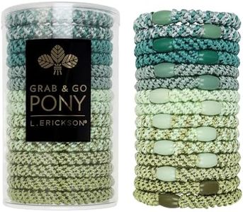 L. Erickson Grab & Go Pony Tube, Aloe