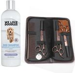 We Love Doodles Dog Shampoo & Dog Grooming Scissors Kit - Perfect For At-Home Dog Groomers