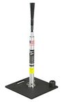 GTee GT2653 Batting Tee, 26"-53"/(66cm-135cm), 26"-53"/(66cm-135cm), Silver