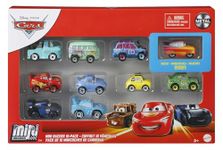 Mattel Disney and Pixar Cars Mini Racers 10 Pack of Collectible Toy Vehicles for Kids & Collectors Ages 3 Years Old & Up, GKG08