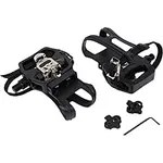 SPD Pedals for Bike with Toe Cages 