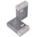 DSTE BLS-5 Rechargeable Li-ion Battery (2-pack) Compatible with Olympus E-400 E-410 E-420 E-450 E-600 E-620 E-P1 E-P2 E-P3