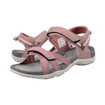 GRITION Women Hiking Sandals Comfortable Walking Sport Sandals Summer, Open Toe Athletic Sports Shoes Waterproof Lightweight For Travelling Outdoor Trekking Beach 5UK/38EU pink