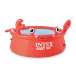 INTEX 26100EH Happy Crab 6ft x 20in Easy Set above Ground Pool