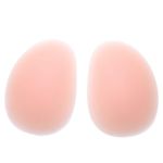 CHICTRY 2Pcs Silicone Hip Padded Invisible Sagging Butt Enhancers Fake Ass Hip Pads Removable Pads for Shapewear Crossdresser Pink D 300g