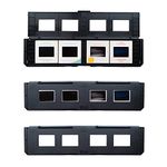 Magnasonic Long Tray Slide Film Holder for 35mm Compatible Film Scanners, Holds 4 Slides to Speed up Processing Time, Easy to Use, Gently Flattens and Protects Film Edges - Set of 3 (ST01)