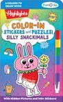 Color-In Stickers and Puzzles! Silly Snackimals: Deliciously Cute Hidden Pictures Puzzles and Sticker Activity Book with Color-In Animal and Snack ... Puzzles for Kids 6-9 (Highlights Fun to Go)
