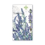 Michel Design Works 15-Count 3-Ply Paper Hostess Napkins, Lavender Rosemary