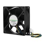 80mm Cooling Fan 4 Pin,Dell 7040 CPU Fan 80mm 7,Desktops and Peripherals,Low Noise 80mm Pc CPU Fan,Pwm 80