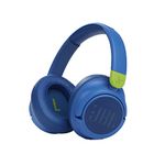 JBL JR 460NC On-Ear Headphones - Wireless headphones for children with Sound Safe technology and a lightweight padded design, in blue