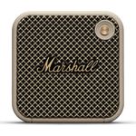 Marshall Willen Portable Bluetooth Speaker with 15+ Hours of Portable Playtime, Dust & Waterproof (IP67) - Cream.