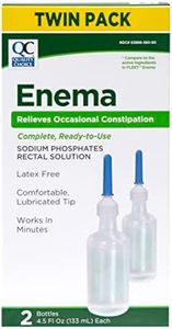 QC, Enema Sodium Phosphates Rectal Solution, Latex Free 2 Bottles