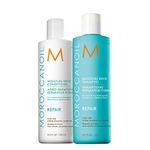 Moroccanoil Moisture Repair Shampoo and Conditioner Bundle, 8.5 Fl. Oz Set