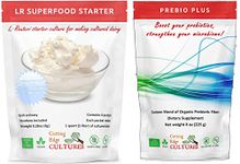 LR SuperFood Starter Culture + Prebio Plus L. Reuteri ProBiotic As Recommended by Dr William Davis Super Gut, MD Cultured Dairy Low and Slow Yogurt Lactobacillus