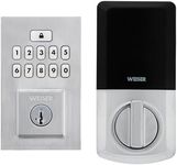 Weiser SmartCode Satin Chrome Keyle