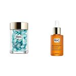 RoC Multi Correxion® Hydrate + Plump Serum Capsules and Revive + Glow 10% Active Vitamin C Serum Bundle