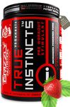 Grizzly Nutrition True Instincts Pre Workout Powder- V6 Genesis-/6Th Generation 300Gram/ Upto 60 Servings, Citrulline, Beta Alanine, Theanine +13 Performance Boosters (Spanish Strawberry)