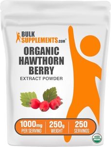 BulkSupplements.com Hawthorn Berry Extract Powder - Hawthorn Berry Supplement, Sourced from Hawthorn Berries - 500mg of Hawthorn Extract per Serving, Gluten Free (250 Grams - 8.8 oz)