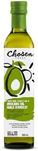 Chosen Foods, 100% Pure Avocado Oil, Non-GMO, High-Heat All Purpose Oil, 500ml