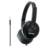 Gemini Sound DJX 200: Professional DJ Headphones (Black) (Black)