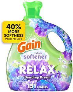 Gain Liquid Fabric Softener (Fabric Conditioner), Relax, 101 fl oz, 151 Loads