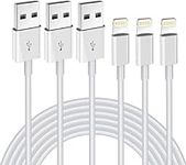 iPhone Charger 3Pack 6FT MFi Certif